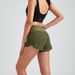 Women's Quick Drying Anti Lined Elasticated Fit Sports Shorts Skin Friendly Versatile Running And Athletic Wear Clothing_ecoleips.com