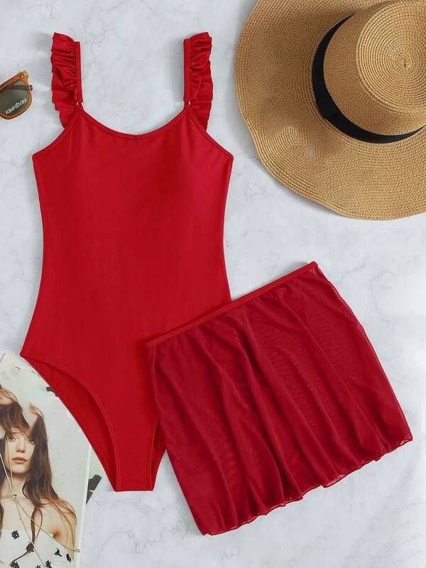 Women's Clothing Sexy One Piece Multi Color Small Fresh Bikini Bikini Three Piece Swimsuit_ecoleips.com