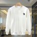 FW25 Matching Couple Cotton Crew Neck Sweatshirt - His & Hers_ecoleips.com