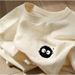 100% Cotton Printed T-Shirt For Women, Summer New Short Sleeve Plus Size Loose Casual Couple's Top_ecoleips.com