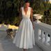 Women's Clothing Summer Women's V Neck Sleeveless Slim Fit Dress Style Clothing For Women For Formal & Casual For Women_ecoleips.com