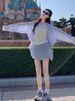 K Thin-waisted Maternity Dress With High Waist Support, No Belly Strain, Panty Liner Included, And Anti-peeking Skirt_ecoleips.com