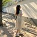 Summer New Korean Fashion Bubble Sleeve Floral Loose Maternity Dress_ecoleips.com