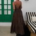 Women's Elegant Fashionable Solid Color Casual Long Dress Spring New Arrivals American Style_ecoleips.com