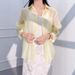 Guofeng Top Back Tencel Sunscreen Shirt Women's Summer Loose Lapel Design Women's High-end Shirt_ecoleips.com