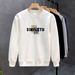 FW25 Matching Couple Cotton Crew Neck Sweatshirt - His & Hers_ecoleips.com