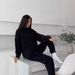 Women's Clothing New Casual Sweater Suits For Women Solid Color Polar Fleece Tops And Trousers Two Piece Suit_ecoleips.com