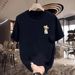 New Cotton Fashion Sense Printing Short-sleeved T-shirt Unisex Men Summer Tide Loose Hundred Tops_ecoleips.com