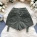 Women's Clothing Large Pocket Slim Short Design Jeans Hot Girl Style Shorts_ecoleips.com