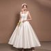 Women's Clothing New Daily Simple Forest Dress Skirt Sling Out Yarn Satin Light Wedding Dress_ecoleips.com