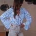 Aria Basics Aria Basics 2025 European American Cross-Border Japanese And Foreign Trade Women's Clothing Korean Version New Hollow Casual Shirt_ecoleips.com