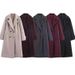 Fashion Casual Lapel Long Wool Jacket_ecoleips.com