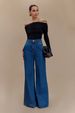 Women's Loose Fit Wide Leg Jeans Casual Fashion Cotton Denim Spring/Autumn Regular Size_ecoleips.com