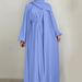 Verve 2025 Spring New Turkey Dubai Solid Color Two-Piece Women's Robe Dress_ecoleips.com