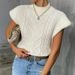 Aria Basics Foreign Trade 2026 Spring Autumn New Fashion Women's Sweater European And American Style Twisted High Collar Vest_ecoleips.com