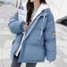 girl Girl Girl Down Jacket Girls Winter 2023 New Style For Middle And High School Students Short Two-Piece Cotton Coat_ecoleips.com