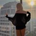 Women's Off Shoulder Loose Fit Batwing Sleeve Bodycon Mini Dress – Solid Color Casual Street Style Short Gown_ecoleips.com