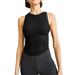 2025 European American Summer New Y2K Hot Girl Backless Sleeveless Ribbed Knit Vest Women, Suitable For Both Inner And_ecoleips.com