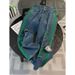 Women's Clothing Outfit With A Complete Set Of Fashionable Green Straight Shoulder T Shirt High Waist Ripped Jeans Two Piece Suit1_ecoleips.com