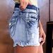 Women's Clothing Summer New Fashion Ripped Raw Edge Washed Denim Shorts Women's Pants_ecoleips.com