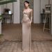 Summer Lace Slit Wrap Dress – Sexy High-Waist Slit Maxi Dress With Twist Knot Detail (S-L, Black/Beige, Stretchy Polyester Elegant Evening)_ecoleips.com