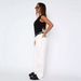 Women's Straight Leg Jeans - Classic Mid Rise Non-Stretch Denim Pants For Effortless Street Style In White/Light Blue/Black/Gray (S-XL)_ecoleips.com