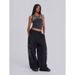 Women's Clothing Retro Street Style Loose Wide Leg Sweatpants Trendy Print Casual Trousers Fashion_ecoleips.com