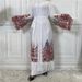 Popular Fashion Women's Cardigan With Embroidery And Mesh Robe Dress 1904_ecoleips.com