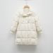 New White Duck Down Solid Color Korean Hooded Down Jacket Women's Loose New Winter Long Thickened Coat Tide_ecoleips.com