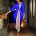 plus Size Women's Elegant Pencil Skirt Dress Bodycon Patchwork African Style 2024 Amazon Fashion D539_ecoleips.com