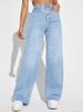 K New Denim Jeans For Women, Loose Straight Leg Pants_ecoleips.com