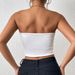 Women's Sexy Navel Baring Tube Top One Piece Strap Vest Outerwear Wrap Cross Style European American Hot Fashion_ecoleips.com