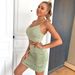 Spring Summer European And American Foreign Trade Women's Sexy Fashion Slim Backless Strap Bodycon Short_ecoleips.com