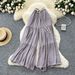 Women’s Clothing Casual Pants Summer Fairy Gentle Style All Match High Waist Loose Wide Leg Skirt Pants Cover Meat Cover Hip Chiffon Pants_ecoleips.com