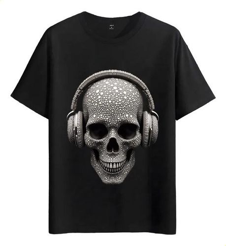 Women's T-Shirts Tshirt Muscle Freaks Diamond Style Jewelry Skull_ecoleips.com