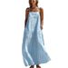 Women's Sleeveless Casual Resort Midi Dress – Summer Beach Vacation Gown 2026_ecoleips.com