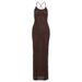 European American Style Women's Fashion Casual Backless Hot Girl Suspender Dress Summer New Style Sexy Popcorn Design_ecoleips.com