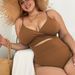 Verve New Swimwear Two-Piece High Waist Plus Size Bikini Women's Swimsuit_ecoleips.com