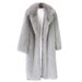 Autumn And Winter Women's Long Toka Fur Suit Collar Coat Coat, Fur Coat_ecoleips.com
