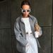 Women’s Wool-Like Coat – Stand Collar Elegant Blazer For Fall/Winter (Classic Gray, S-XL) | Office & Casual Chic_ecoleips.com