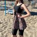 Muslim Swimsuit New Short-sleeved Shorts Split Two-piece Conservative Sunscreen Color Matching Split Swimsuit Wetsuit Suit_ecoleips.com