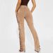 Women's Clothing Straps Drawstring Hot Girl Jeans Trousers_ecoleips.com