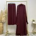 Women's Simple Casual Nida Set_ecoleips.com
