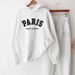Women's Casual Tracksuit Set – Oversized Hoodie & Jogger Pants Cotton Lounge Wear For Running, Gym & Streetwear (Thin/Fleece Options)_ecoleips.com