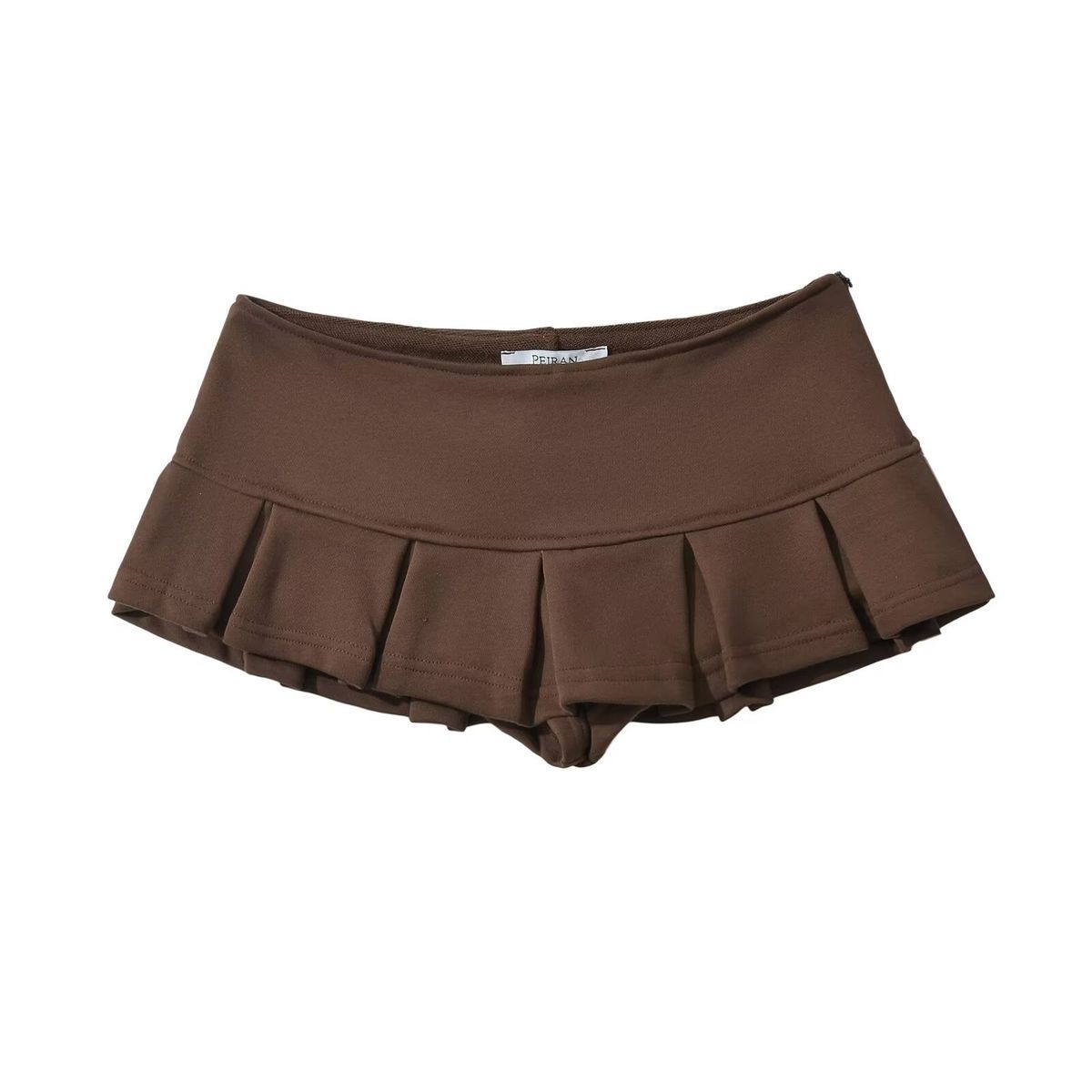 2025 Winter New Women's Fashion Casual Versatile Basic Pleated Short Skirt_ecoleips.com