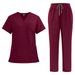 Women's Clothing Hand Washing Clothes Quick Drying Casual Comfortable Hospital Doctor Nurse Staff Work Clothes Suit Men And Women_ecoleips.com