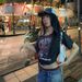 Summer 2025 Women's Off-Shoulder Cropped Top Hollow out Print Street Fashion European American Style Versatile Hot Girl T-Shirt_ecoleips.com