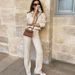 "Women's Casual Two-Piece Knit Sweater Set Long Sleeve Lapel Cardigan & Pullover Winter Outfit"_ecoleips.com