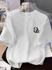 Women's Clothing 2026 Summer Men's Casual T-Shirt Pure Cotton Short Sleeve With Letter Print Trendy New Style For Men Women Couples_ecoleips.com