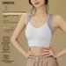 Aria Basics Aria Basics Autumn And Winter High-intensity Cross-back Yoga Tank Top For Women With Fixed Cups, Slim Fit, Color-blocking Pilates_ecoleips.com
